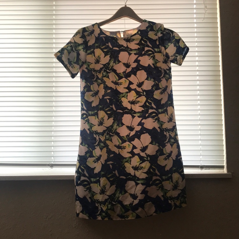 J. Crew Floral Shift Dress